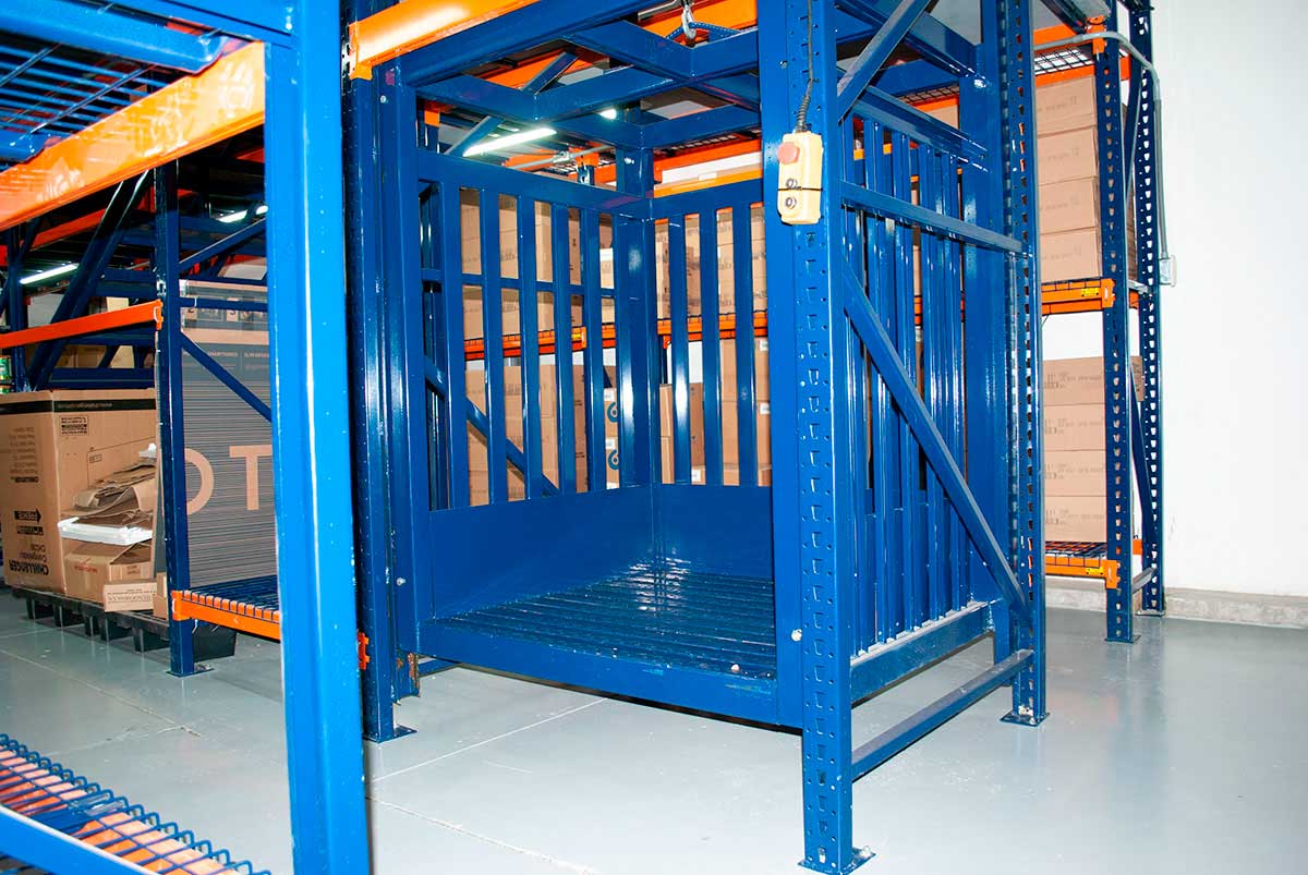 Estantería con Entrepisos - Mezzanine para Cargas de Picking